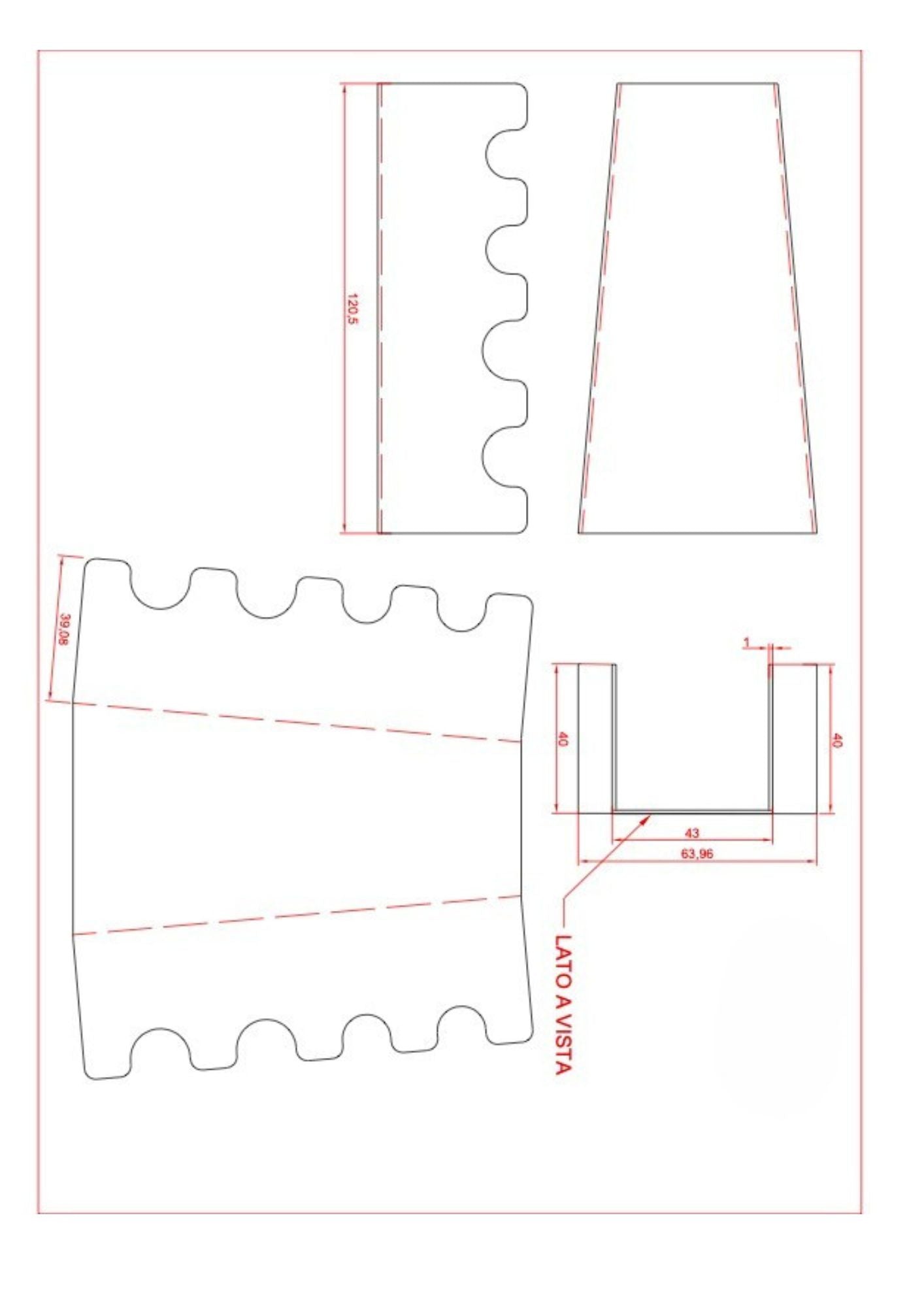 Supporto siringhe in acciaio inox